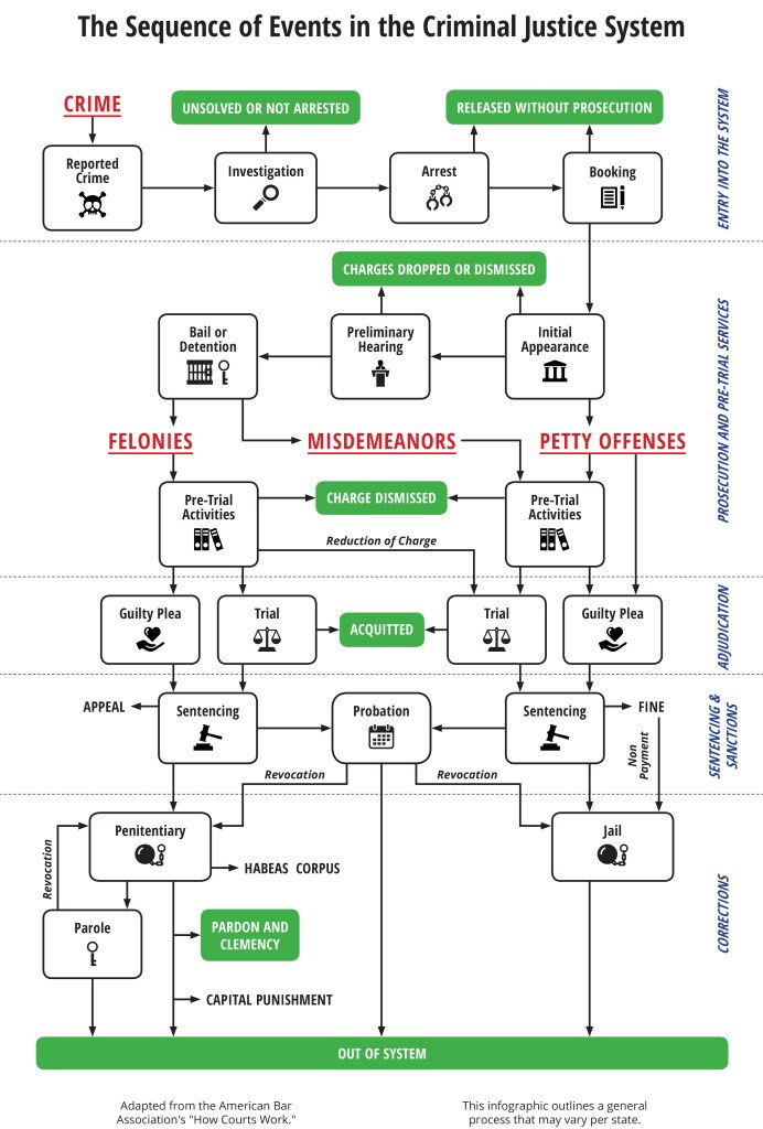 Trial Proceedings and Legal Outcomes Determine Court Case Resolutions